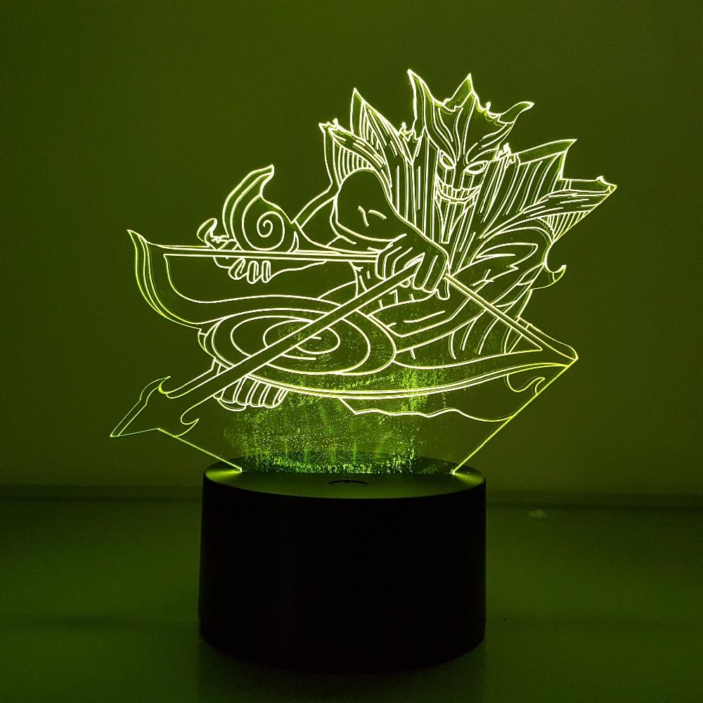 Lampe Acrylique Naruto