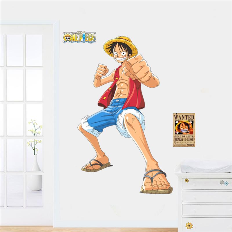 Sticker Muraux One Piece Luffy