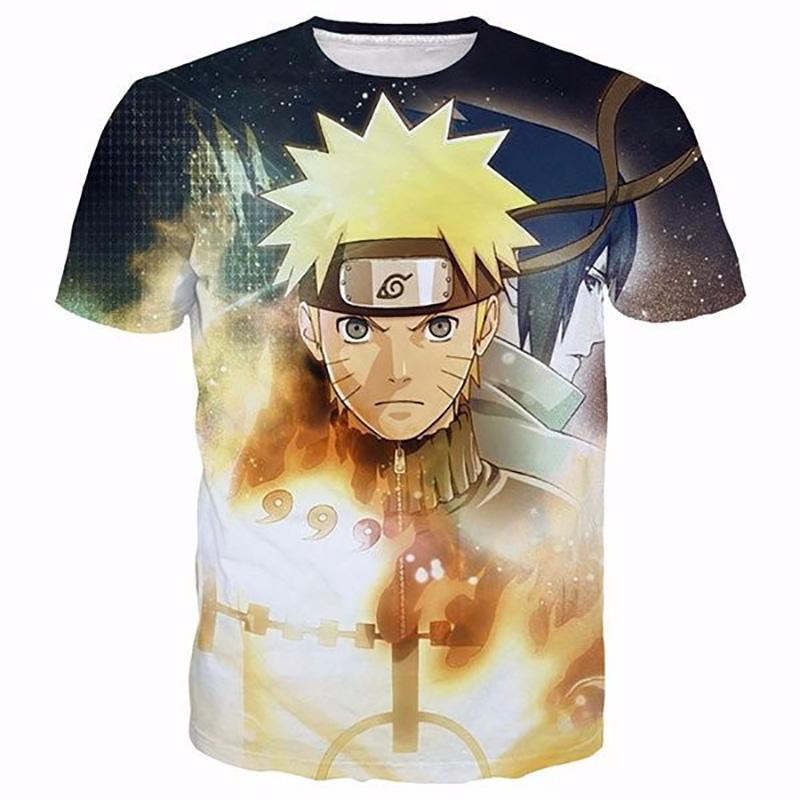 T-Shirt Naruto Chakra de Kyubi
