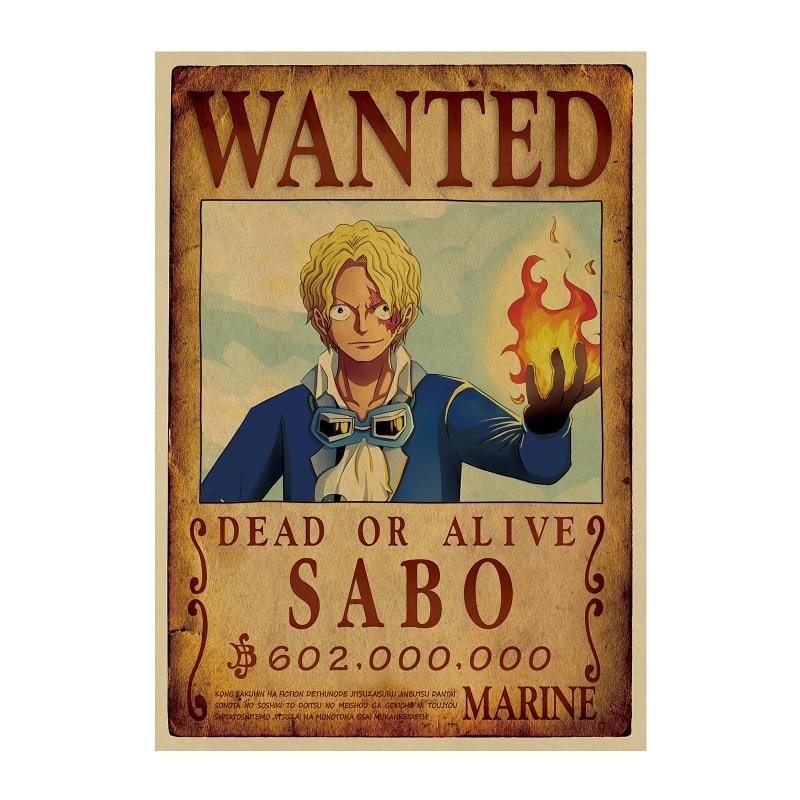 Poster Wanted Sabo One Piece