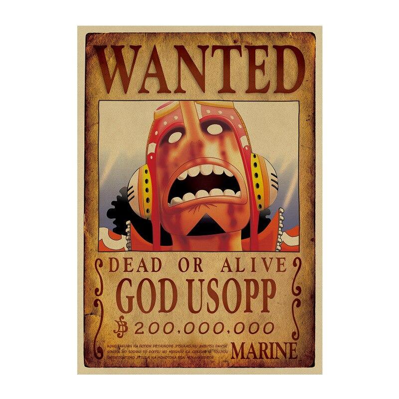 Poster Wanted Usopp One Piece