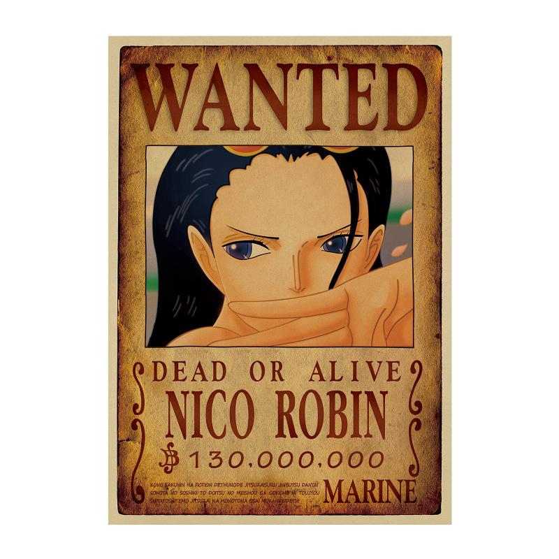 Poster Wanted Nico Robin One Piece
