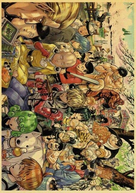 One Punch Man Manga Poster